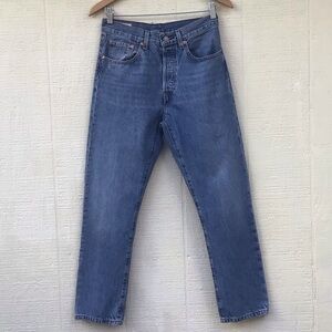 Levi's 501 medium blue jeans 26x26